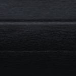 black wooden effect garage door colour