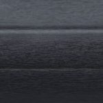 black wooden garage door colour