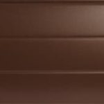 brown garage door colour