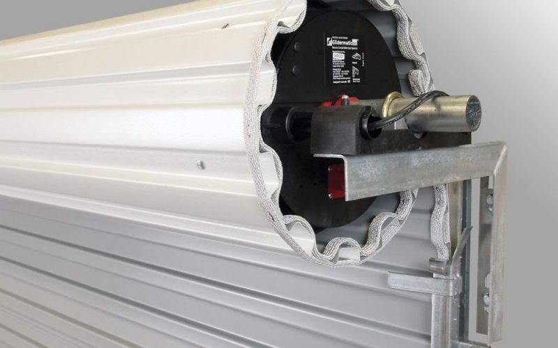 automated roller garage door